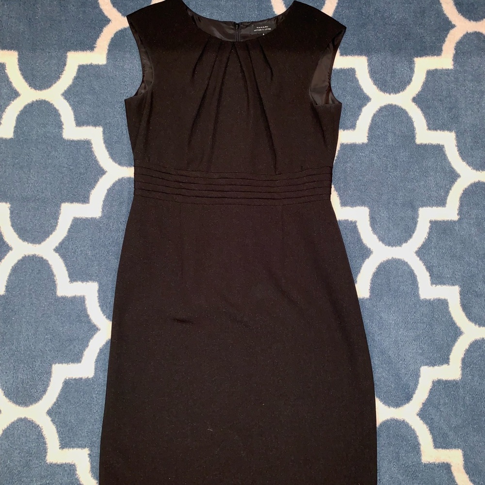Tahari black shimmery dress